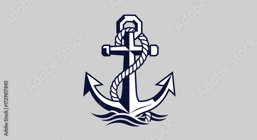 Nautical Anchor Rope Maritime Sea Ocean Ship.