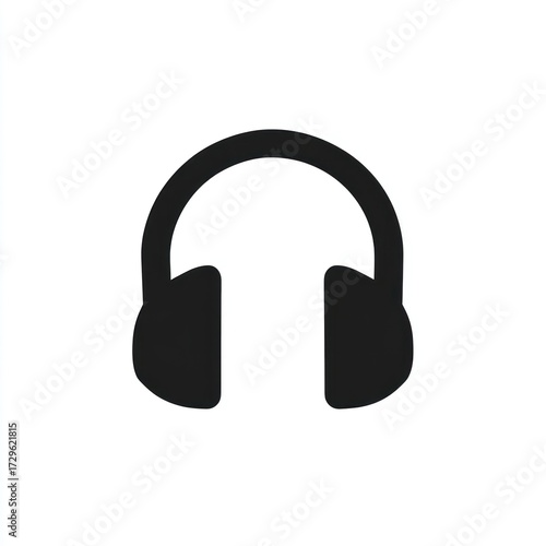 Headphones icon graphic