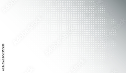 Abstract Circle DesignA modern abstract design features a series of interconnected, curved lines and a pattern of evenly spaced dots, all in shades of grey.