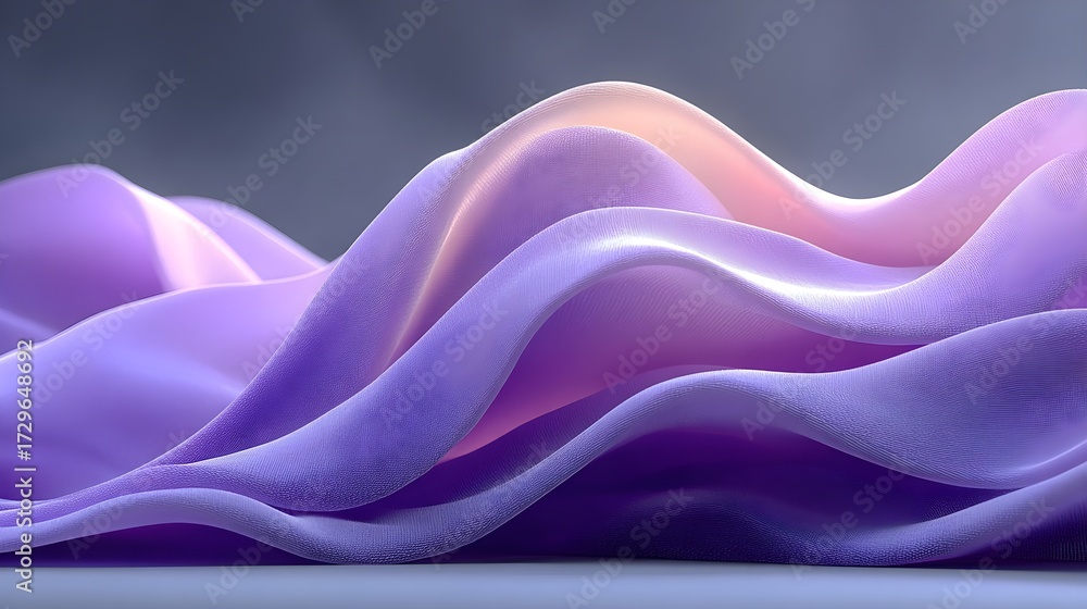 Obraz premium Abstract Light Purple Background – Minimal Soft Gradient Design