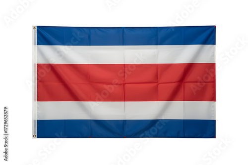 Free Download Costa Rican flag proudly displayed, representing national pride and cultural identity for celebrations - GFXLoad