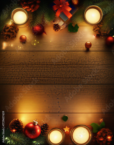 Luxury Black Christmas and New Year Table Design
