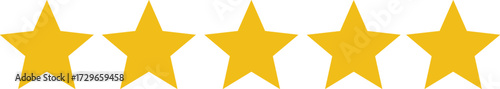 five star rating, quality review symbol, excellence feedback icon, customer satisfaction stars, product evaluation graphic, service rating design, online review illustration, premium quality