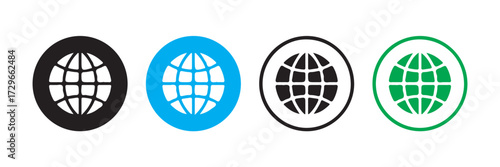 Digital Globe Search Logo