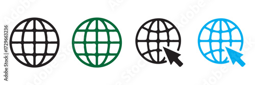 World Search and Connection Logo