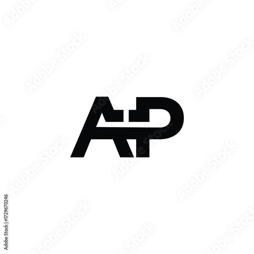 Logo AP Simple Modern Minimalist