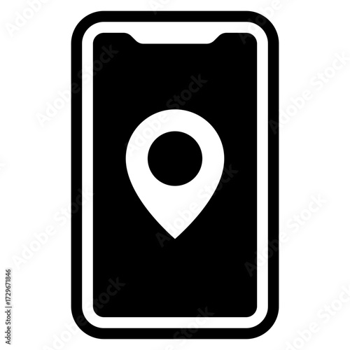 GPS navigation system for vehicle route guidance and directions.