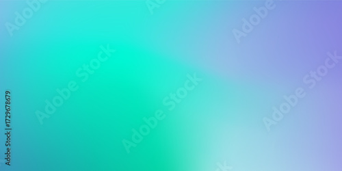 Abstract mint green and purple gradient color background. Mesh abstract effect. Modern design.