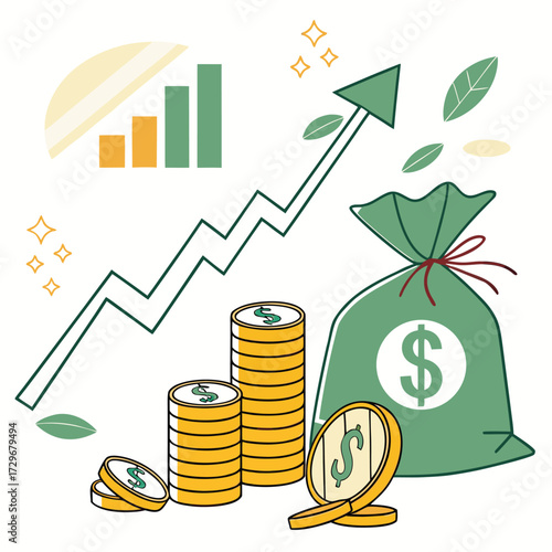 financial-growth-bundle---money--investment--profi