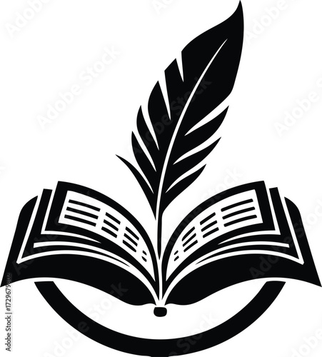 An open book illustration with a tree symbolizes knowledge, learning, and the magic of reading