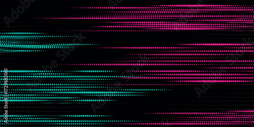 Abstract pink and green tosca grunge color combination brush storm thunder in black background. Car sticker wrap banner sporty design. Simple grunge.