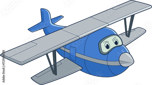 airplane isolated on white background
