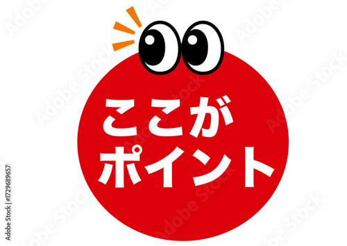 ポイント,重要,確認,注目,チェック,要点,大切,大事,ひらめき,思いつく,発見,なるほど,発明,目,顔,キャラ,ビジネス,マーク,アイコン,クリック,ヒント,ワンポイント,印,カワイイ,挿絵,素材,教科書,勉強,イラスト,プレゼン,プレゼンテーション,広告,注意,お知らせ,イベント,アイテム,キャンペーン,インフォメーション,かわいい