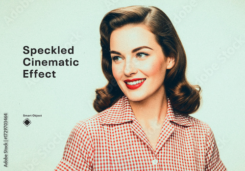 Speckled Cinematic Photo Effect