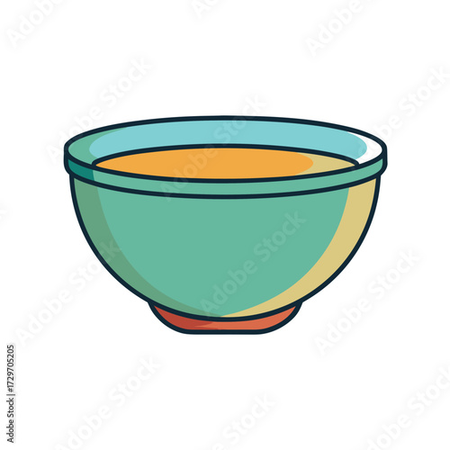 isolated mixing bowl on white background