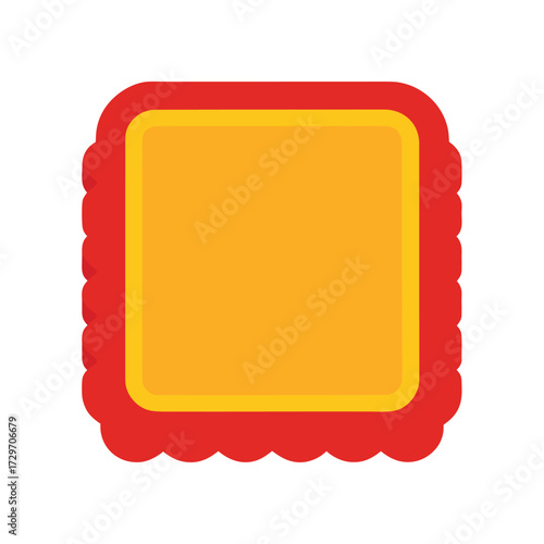 isolated silicone mat on white background