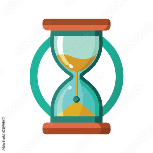 isolated timer on white background