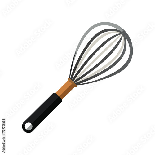 isolated whisk on white background