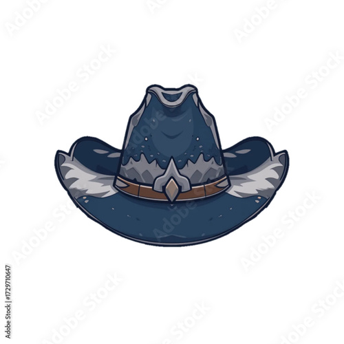 Halloween themed hat illustration 