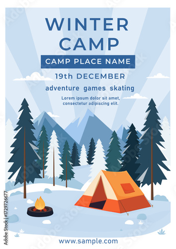 poster camping
