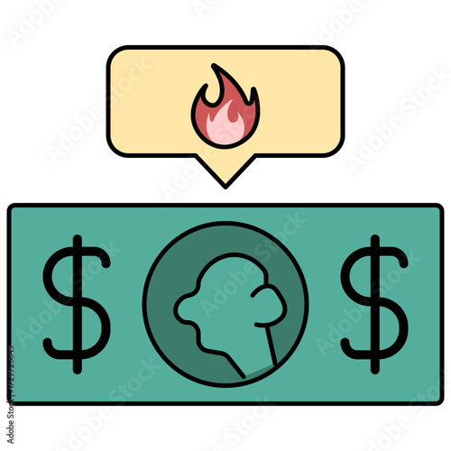 dollar sign icon