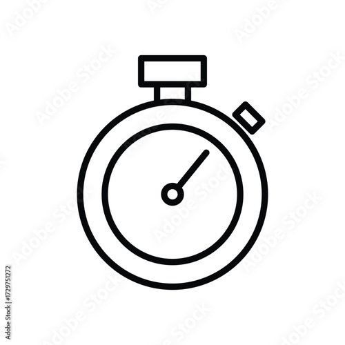 Free Download Time and Clock line Icon vector - GFXLoad