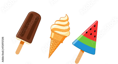 Delicious frozen treats perfect for a hot summer day and satisfying your sweet cravings.