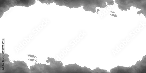 An old, textured paper background with a grunge frame and a faded blue cloudscape suggesting a vintage summer sky