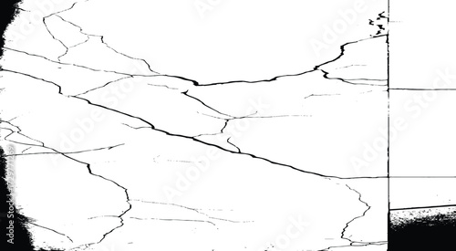 White black grey concrete wall, floor with cracks, texture background