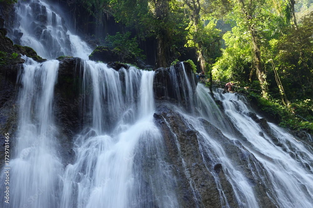Obraz premium Tumpak Sewu Waterfall in East Java, Indonesia
