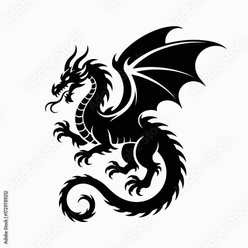 Wallpaper Mural dragon tattoo design Torontodigital.ca