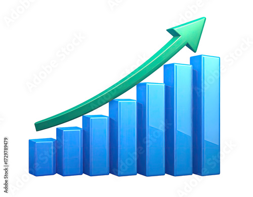 Growing bar chart graphic Free Download Growing bar chart graphic - GFXLoad