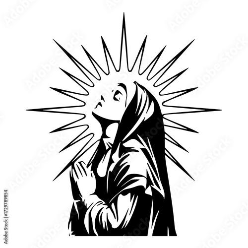 our lady of the radiant prayer