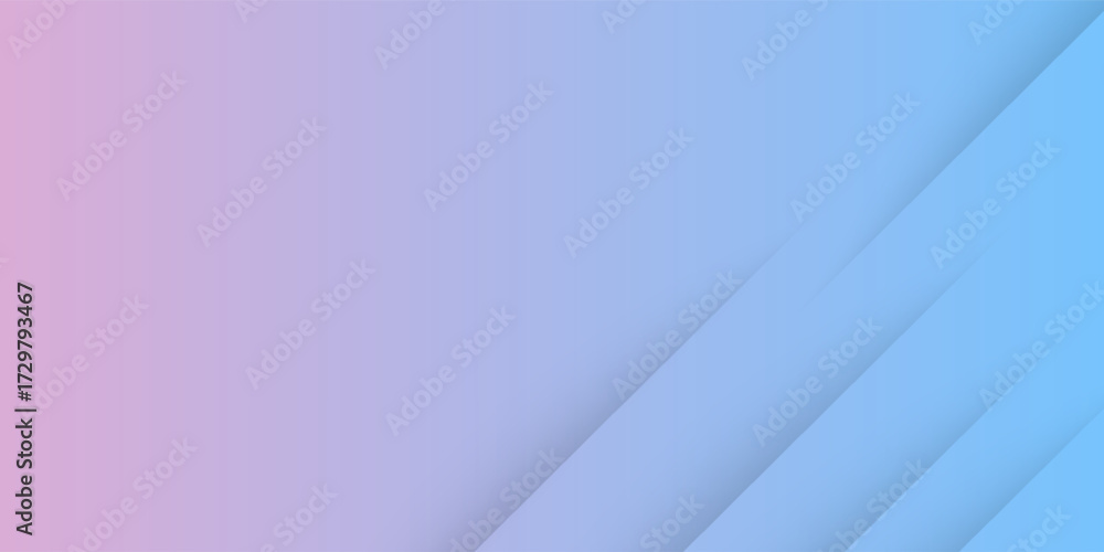 Obraz premium abstract background .blue and pink gradation. circle effect style. modern minimalist.