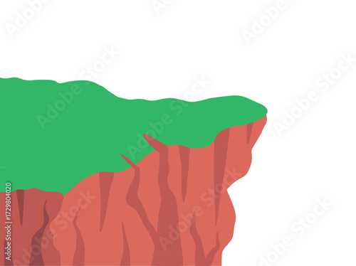 Cliff Edge Cartoon
