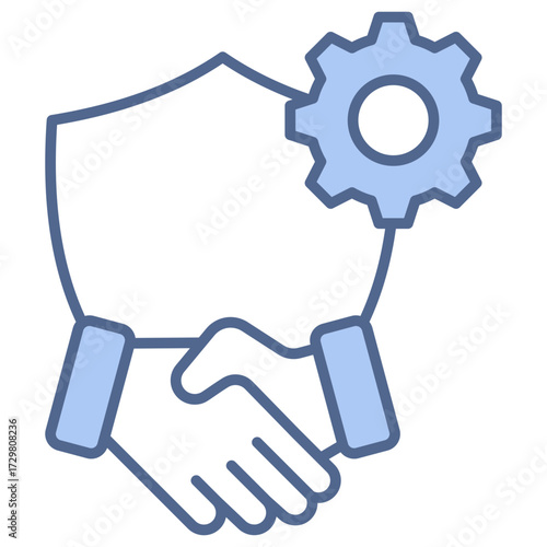 Trust Blue Icon