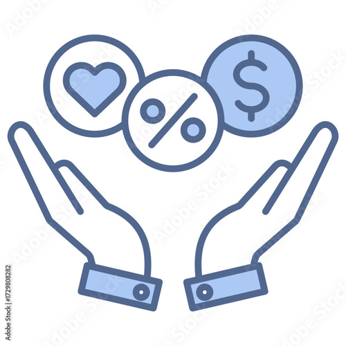 Benefit Blue Icon