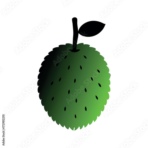  a chiaroscuro breadfruit with dramatic contrasts 