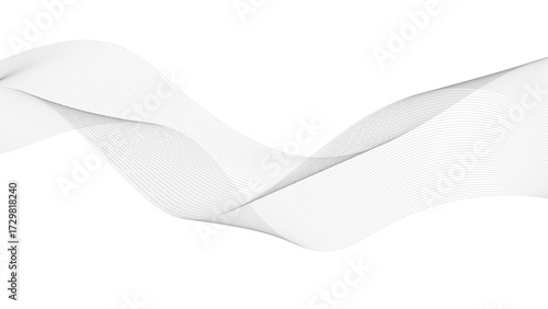 Abstract wave digital element for certificate design. Curved wavy lines design, Abstract wave lines digital element for certificate design. Curved wavy lines design. 