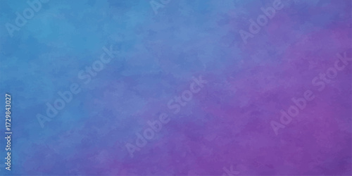 Abstract watercolor background with purple and pink color texture pattern on paper for vintage design illustration