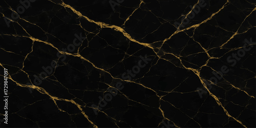 Old grunge texture lightning in the dark marble pattern