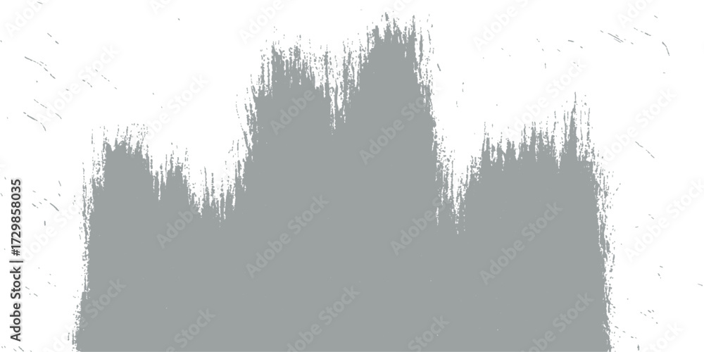 Abstract grunge vector background with frame and nature elements