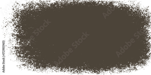 Abstract grunge frame with winter snowflake decoration design