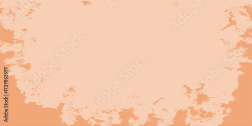 Abstract red grunge background with an aged paper texture and vintage border frame