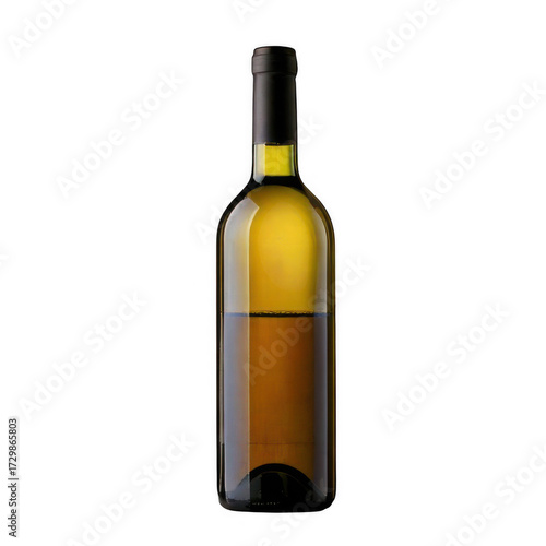 Wallpaper Mural  a bottle of wine isolated on white and transparent background Torontodigital.ca