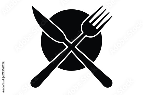 cutlery vector icon