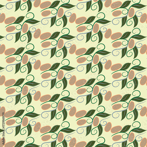 seamless floral pattern design and Floral arrangement