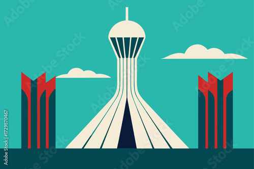 vector illustration of a restaurant menu design