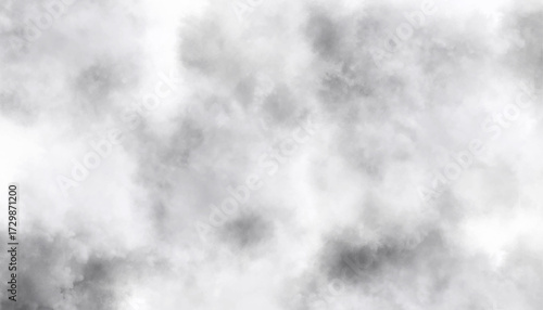 White Gray Cloudy Smoke Texture Background