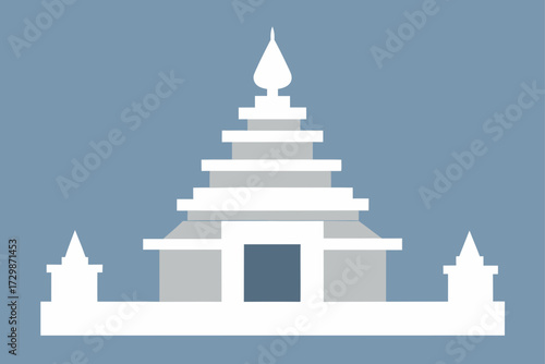 pagoda in the temple